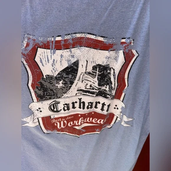 Carhartt Light Gray Short Sleeve Tee - Picture 4 of 5